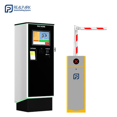 Buy ParkEasy Contactless Parking Machines LPR Solution Parking Kiosk online manufacture