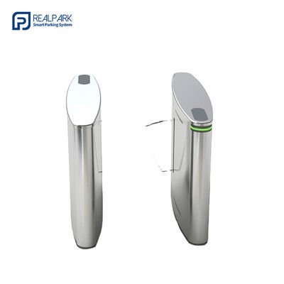 Buy Acrylic Arm Flap Turnstile IP54 304 Stainless Steel Swing Turnstile online manufacture