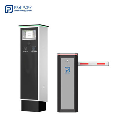 Multilingual Smart Parking Solution QR Code And NFC Parking Ticket Kiosk