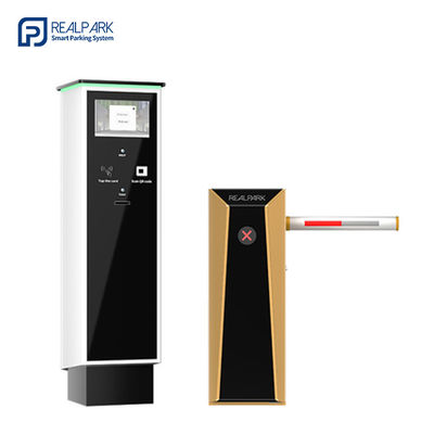 QR Code Parking Ticket Kiosk Touchscreen Parking Ticket Dispenser
