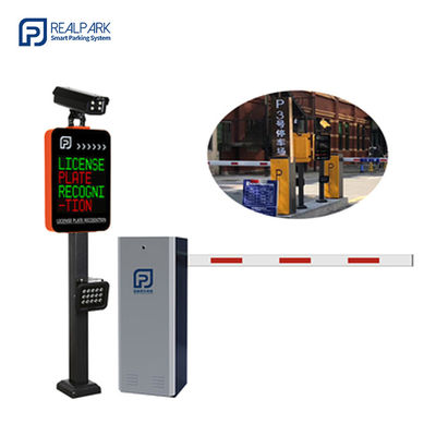 Parking Lot Management System with 4 Lines LED Display LPR Machine