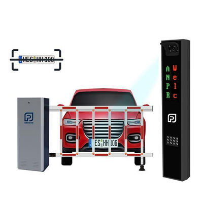 5MP Camera LPR Parking System For Vehicle , LPR Parking Machine With LED Display 304*152mm